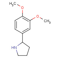 367281-00-3 2-(3,4-DIMETHOXY-PHENYL)-PYRROLIDINE chemical structure