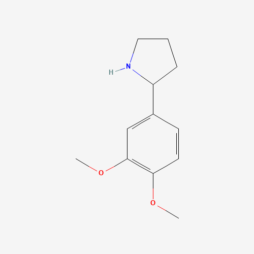 367281-00-3 2-(3,4-DIMETHOXY-PHENYL)-PYRROLIDINE chemical structure