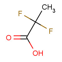 373-96-6 2,2-Difluoropropionic acid chemical structure
