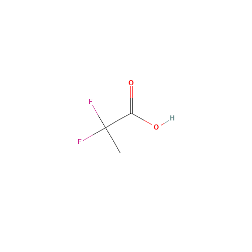 373-96-6 2,2-Difluoropropionic acid chemical structure