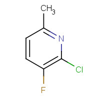374633-32-6 2-Chloro-3-fluoro-6-picoline chemical structure