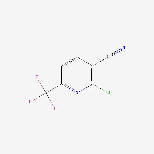 386704-06-9 2-CHLORO-6-(TRIFLUOROMETHYL)NICOTINONITRILE chemical structure