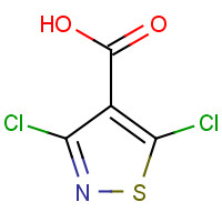 3889-59-6 4-Isothiazolecarboxylic acid,3,5-dichloro chemical structure