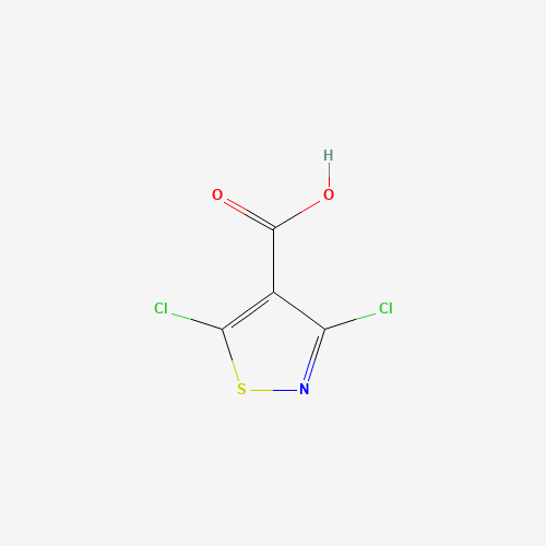 3889-59-6 4-Isothiazolecarboxylic acid,3,5-dichloro chemical structure