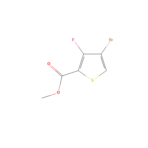 395664-56-9 2-Thiophenecarboxylic acid,4-bromo-3-fluoro-,methyl ester chemical structure