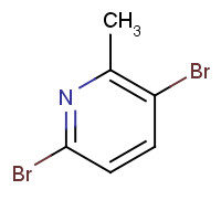 39919-65-8 2,5-DIBROMO-6-METHYLPYRIDINE chemical structure