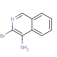 40073-37-8 4-Isoquinolinamine,3-bromo-(9CI) chemical structure