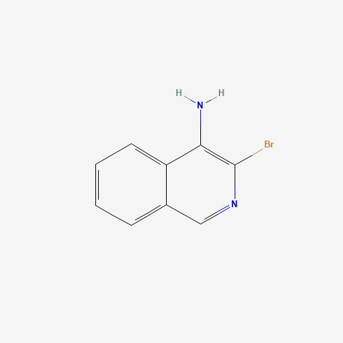 40073-37-8 4-Isoquinolinamine,3-bromo-(9CI) chemical structure