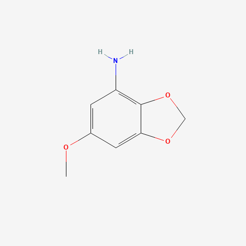401811-81-2 1,3-Benzodioxol-4-amine,6-methoxy-(9CI) chemical structure