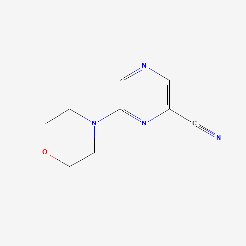 40262-52-0 6-MORPHOLIN-4-YL-PYRAZINE-2-CARBONITRILE chemical structure