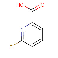 402-69-7 2-Fluoropyridine-6-carboxylic acid chemical structure