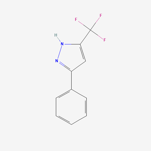 4027-54-7 5-PHENYL-3-(TRIFLUOROMETHYL)PYRAZOLE chemical structure