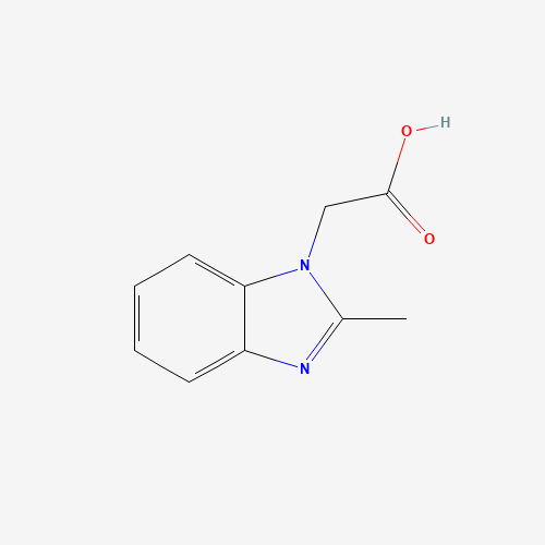 40332-17-0 (2-Methylbenzoimidazol-1-yl)acetic acid chemical structure