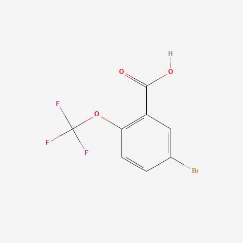 403646-47-9 5-Bromo-2-(trifluoromethoxy)benzoic acid chemical structure