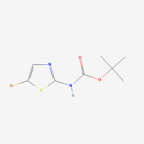 405939-39-1 N-BOC-2-AMINO-5-BROMOTHIAZOLE chemical structure