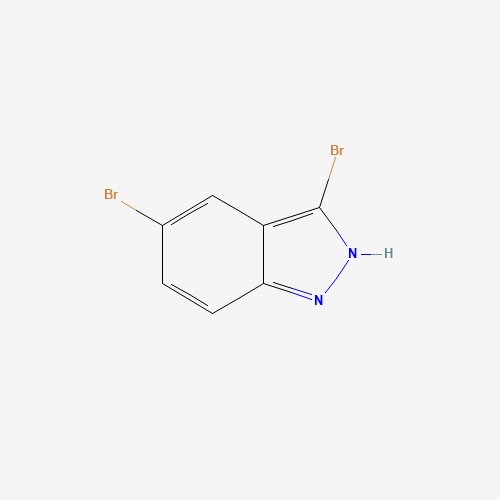 40598-76-3 3,5-DIBROMO (1H)INDAZOLE chemical structure