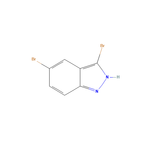 40598-76-3 3,5-DIBROMO (1H)INDAZOLE chemical structure