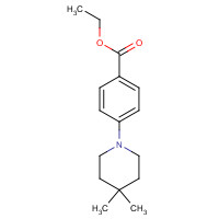 406233-25-8 4-(4,4-DIMETHYL-PIPERIDIN-1-YL)-BENZOIC ACID ETHYL ESTER chemical structure