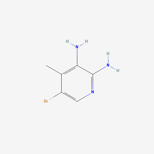 41230-93-7 5-BROMO-4-METHYL-PYRIDINE-2,3-DIAMINE chemical structure