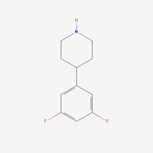 412310-88-4 4-(3,5-Difluoro-phenyl)-piperidine chemical structure