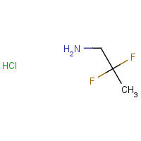 421-00-1 2,2-DIFLUOROPROPYLAMINE HYDROCHLORIDE chemical structure