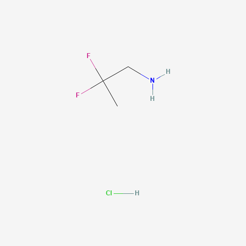 421-00-1 2,2-DIFLUOROPROPYLAMINE HYDROCHLORIDE chemical structure