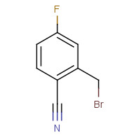 421552-12-7 2-CYANO-5-FLUOROBENZYL BROMIDE chemical structure