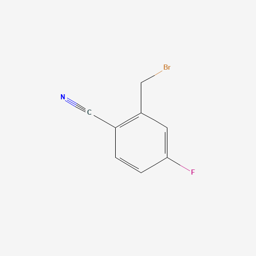 421552-12-7 2-CYANO-5-FLUOROBENZYL BROMIDE chemical structure