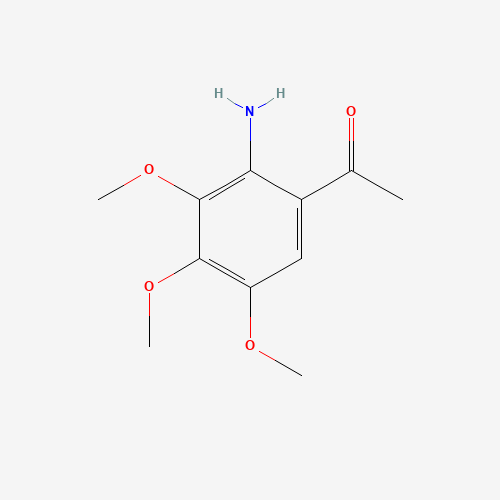 42465-69-0 1-(2-Amino-3,4,5-trimethoxyphenyl)ethanone chemical structure