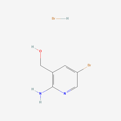 443956-55-6 (2-AMINO-5-BROMOPYRIDIN-3-YL)METHANOL HYDROBROMIDE chemical structure