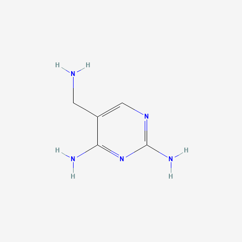 4458-18-8 2,4-DIAMINO-5-AMINOMETHYL-PYRIMIDINE chemical structure