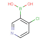 452972-10-0 4-CHLORO3-PYRIDYLBORONIC ACID chemical structure