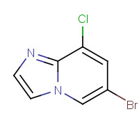 474708-88-8 6-bromo-8-chloroimidazo[1,2-a]pyridine chemical structure