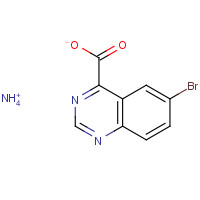 474710-80-0 4-Quinazolinecarboxylic acid,6-bromo-,ammonium salt chemical structure