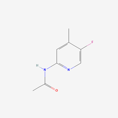 475060-21-0 2-ACETAMIDO-5-FLUORO-4-PICOLINE chemical structure