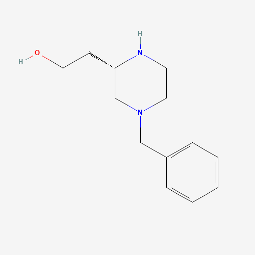 477220-33-0 (S)-4-(Phenylmethyl)-2-piperazineethanol chemical structure
