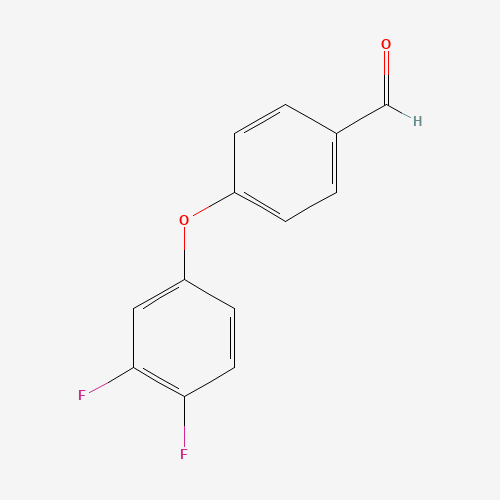 486449-90-5 4'-(3,4-DIFLUOROPHENOXY)BENZALDEHYDE chemical structure