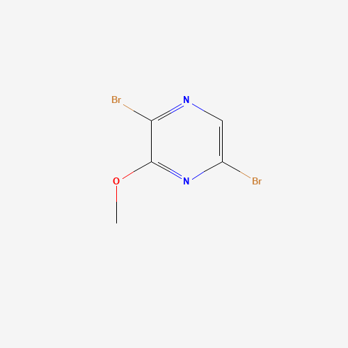 489431-66-5 2,5-DIBROMO-3-METHOXYPYRAZINE chemical structure