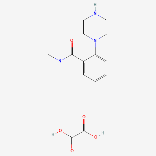 494782-69-3 N,N-DIMETHYL-2-(PIPERAZIN-1-YL)BENZAMIDE OXALATE chemical structure
