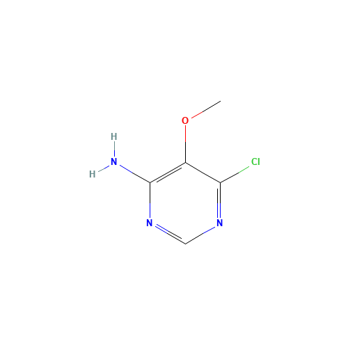 5018-41-7 4-Amino-6-chloro-5-methoxypyrimidine chemical structure