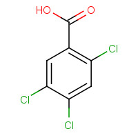 50-82-8 2,4,5-Trichlorobenzoic acid chemical structure