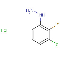 517920-75-1 3-CHLORO-2-FLUOROPHENYLHYDRAZINE HYDROCHLORIDE chemical structure