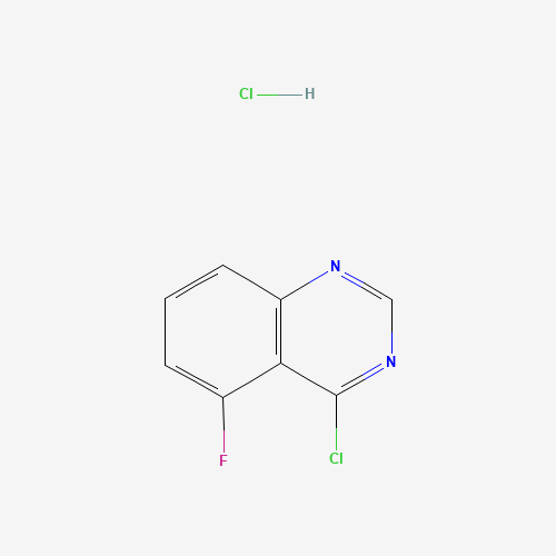 524955-72-4 4-chloro-5-fluoroquinazoline hydrochloride chemical structure