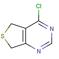 53826-89-4 4-chloro-5,7-dihydrothieno[3,4-d]pyrimidine chemical structure