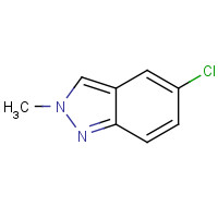 541539-86-0 2H-INDAZOLE,5-CHLORO-2-METHYL- chemical structure