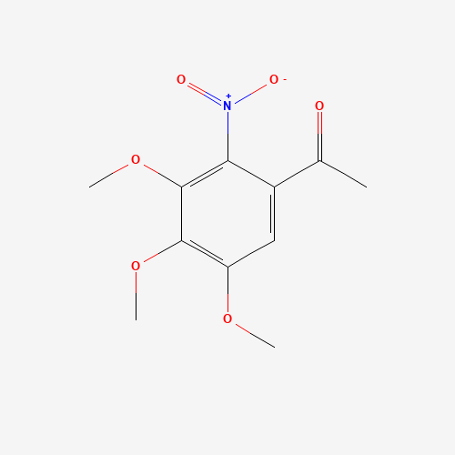 54173-39-6 1-(3,4,5-Trimethoxy-2-nitrophenyl)ethanone chemical structure