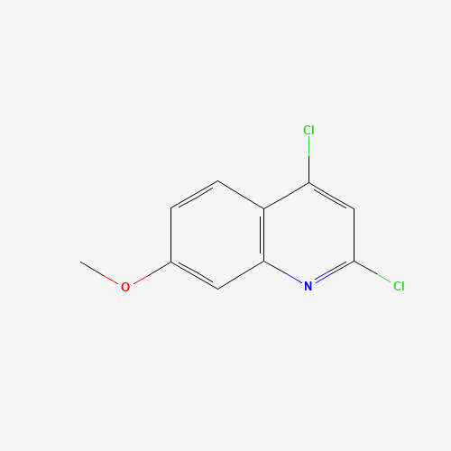 55934-22-0 2,4-DICHLORO-7-METHOXY QUINOLINE chemical structure