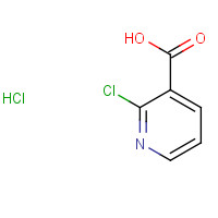 56055-55-1 2-CHLORONICOTINIC ACID HYDROCHLORIDE chemical structure