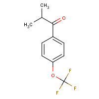 56425-84-4 2-Methyl-1[4-(trifluoromethoxy)phenyl] propan-1-one chemical structure