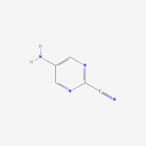 56621-93-3 2-Pyrimidinecarbonitrile,5-amino-(9CI) chemical structure